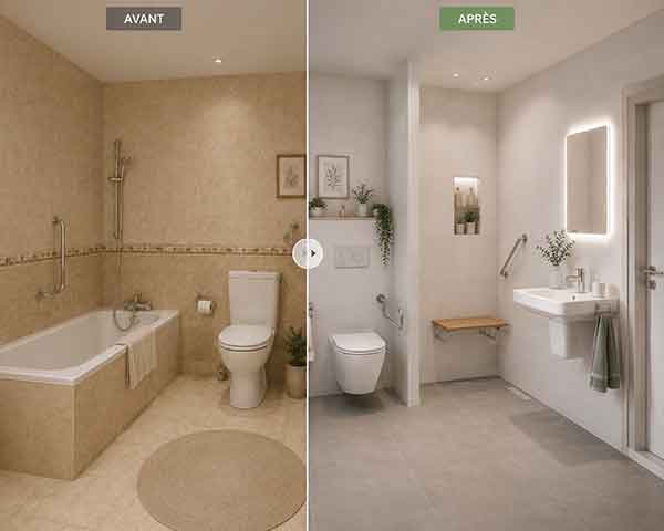 Transformation d'une salle de bain à Hauts-de-France : sécurisez votre logement grâce aux aides disponibles